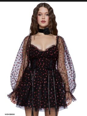 Sugar Thrillz Tulle Babydoll Dress